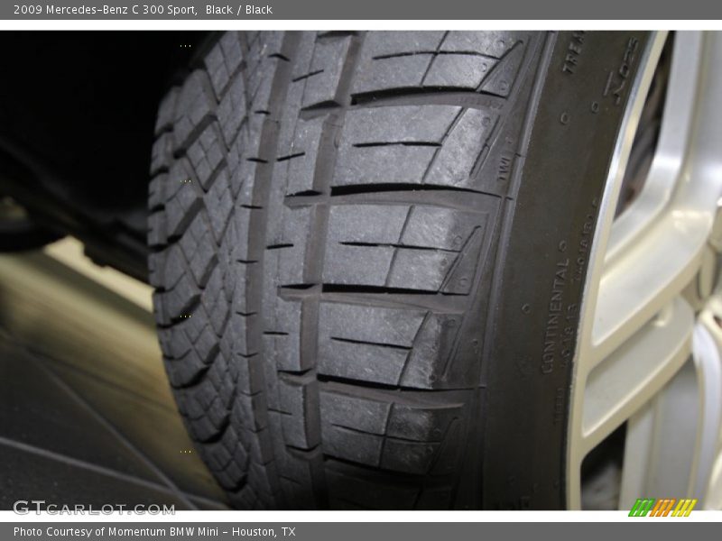 Black / Black 2009 Mercedes-Benz C 300 Sport