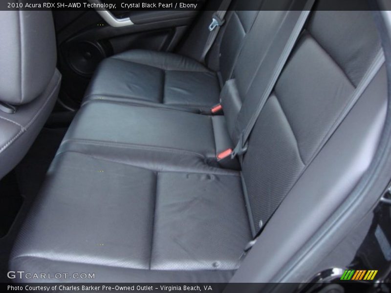 Crystal Black Pearl / Ebony 2010 Acura RDX SH-AWD Technology