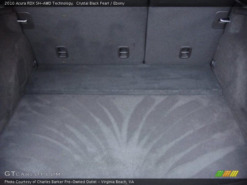 Crystal Black Pearl / Ebony 2010 Acura RDX SH-AWD Technology