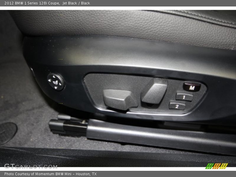 Jet Black / Black 2012 BMW 1 Series 128i Coupe