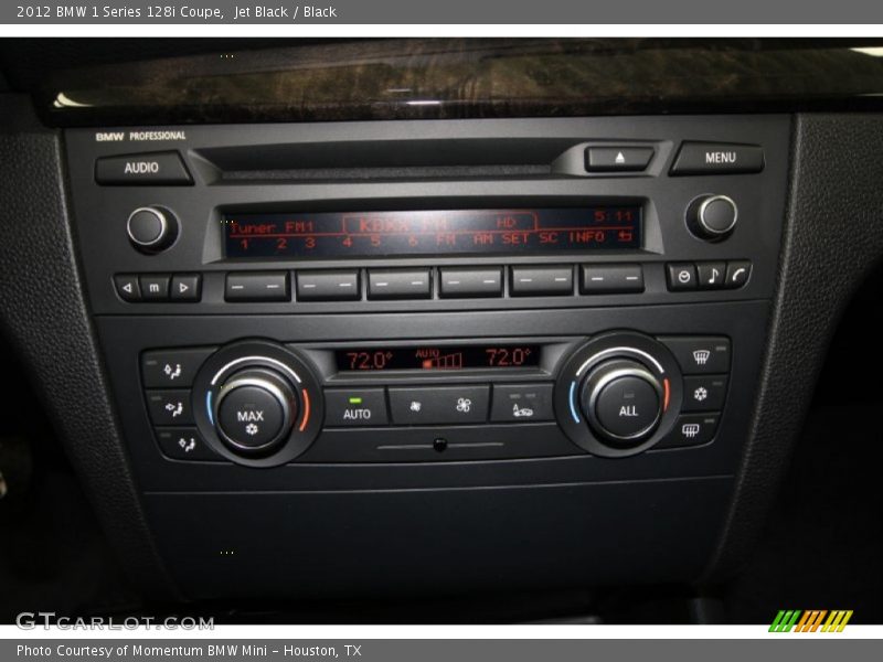 Jet Black / Black 2012 BMW 1 Series 128i Coupe