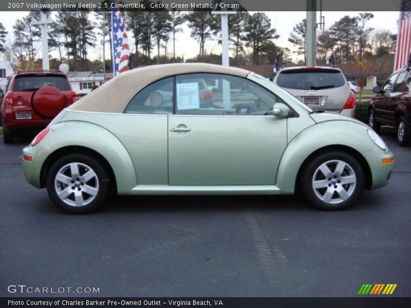  2007 New Beetle 2.5 Convertible Gecko Green Metallic