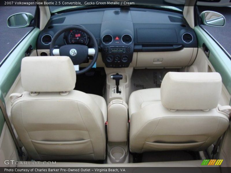 2007 New Beetle 2.5 Convertible Cream Interior