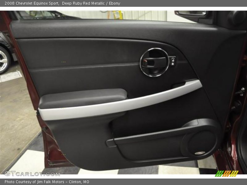 Deep Ruby Red Metallic / Ebony 2008 Chevrolet Equinox Sport