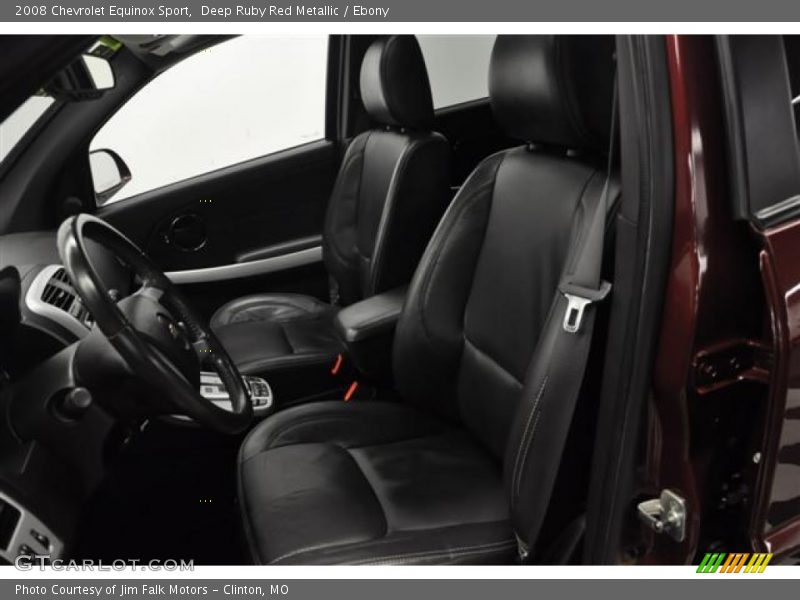 Deep Ruby Red Metallic / Ebony 2008 Chevrolet Equinox Sport