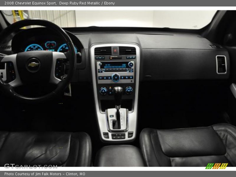 Deep Ruby Red Metallic / Ebony 2008 Chevrolet Equinox Sport