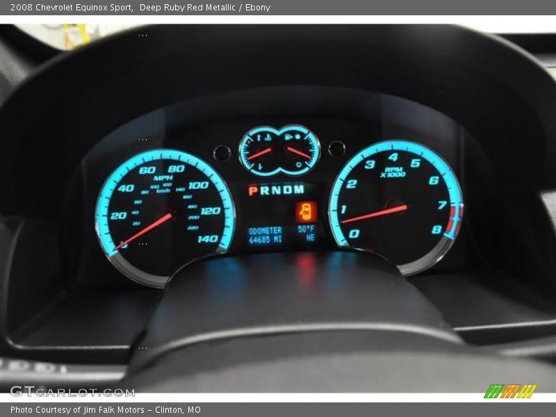  2008 Equinox Sport Sport Gauges