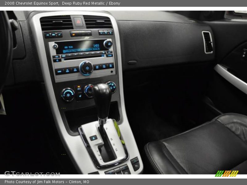 Deep Ruby Red Metallic / Ebony 2008 Chevrolet Equinox Sport
