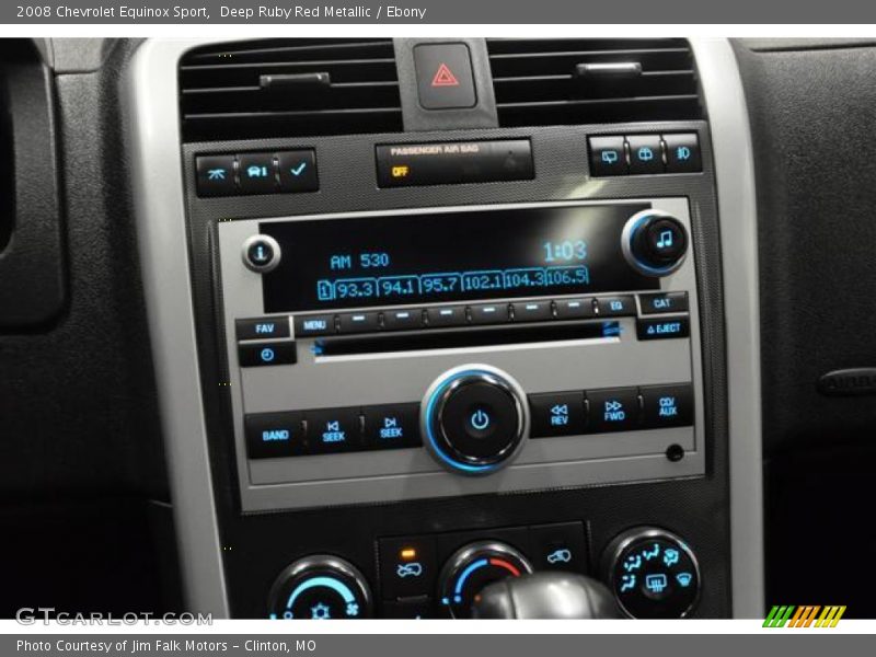 Audio System of 2008 Equinox Sport