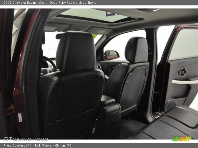 Deep Ruby Red Metallic / Ebony 2008 Chevrolet Equinox Sport