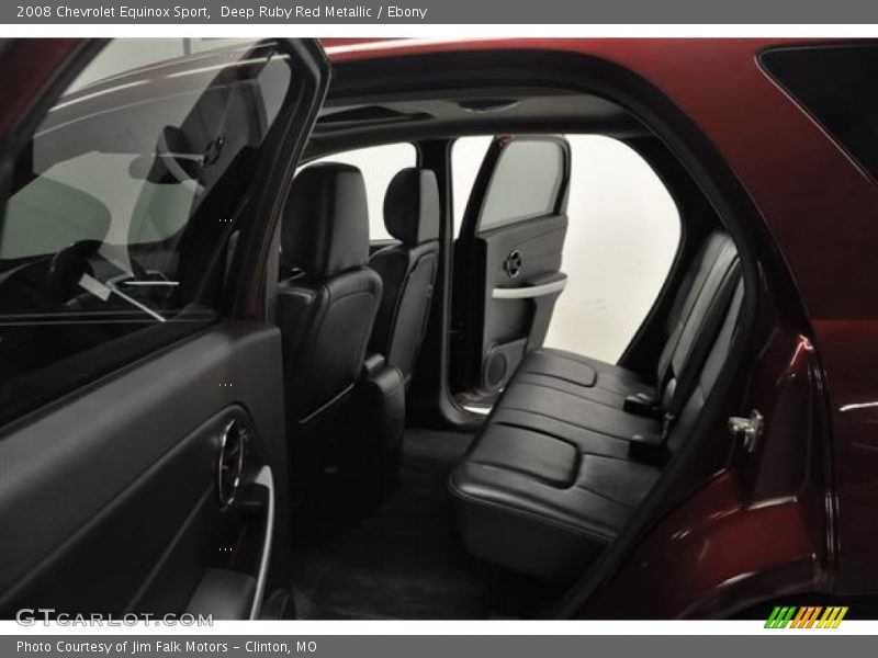 Deep Ruby Red Metallic / Ebony 2008 Chevrolet Equinox Sport
