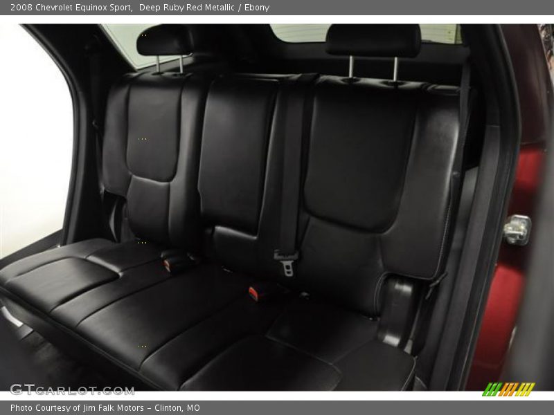 Deep Ruby Red Metallic / Ebony 2008 Chevrolet Equinox Sport