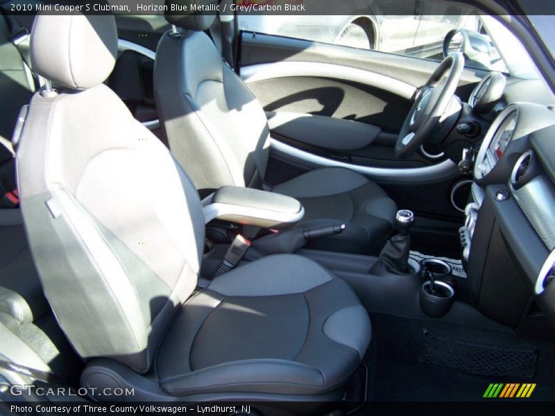 Horizon Blue Metallic / Grey/Carbon Black 2010 Mini Cooper S Clubman