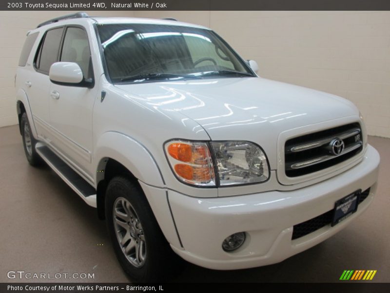 Natural White / Oak 2003 Toyota Sequoia Limited 4WD