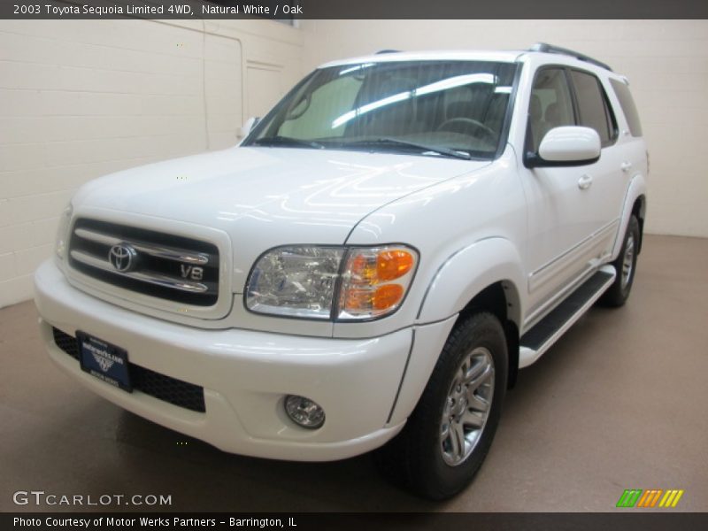 Natural White / Oak 2003 Toyota Sequoia Limited 4WD