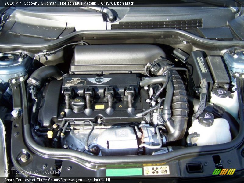 Horizon Blue Metallic / Grey/Carbon Black 2010 Mini Cooper S Clubman