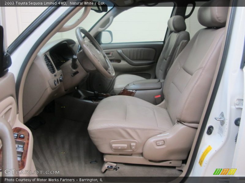 Natural White / Oak 2003 Toyota Sequoia Limited 4WD