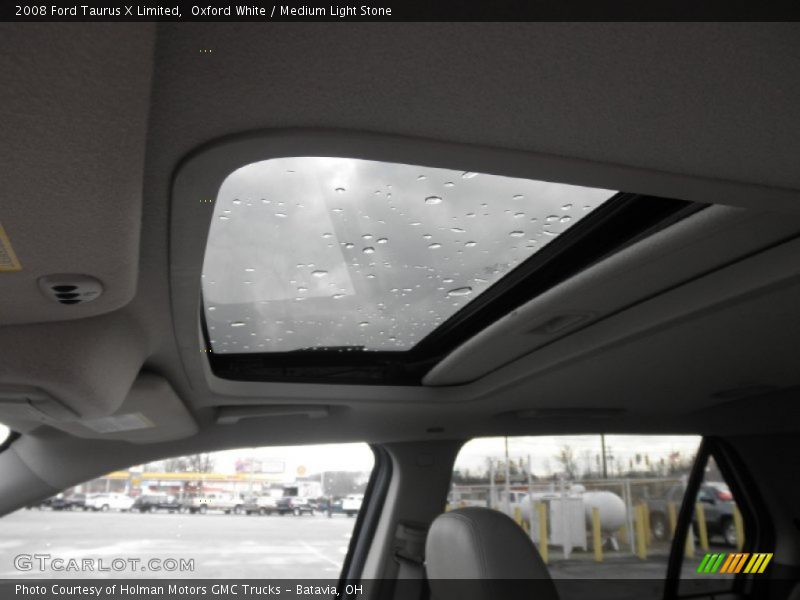 Oxford White / Medium Light Stone 2008 Ford Taurus X Limited