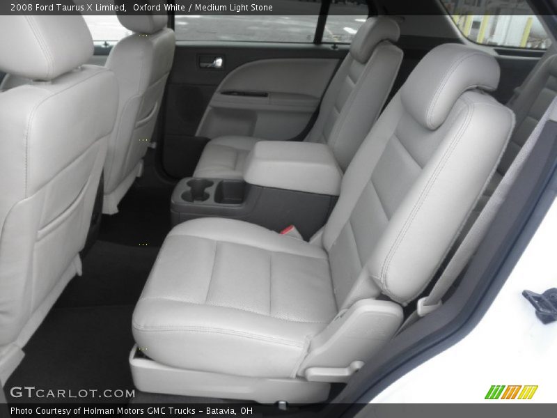 Oxford White / Medium Light Stone 2008 Ford Taurus X Limited