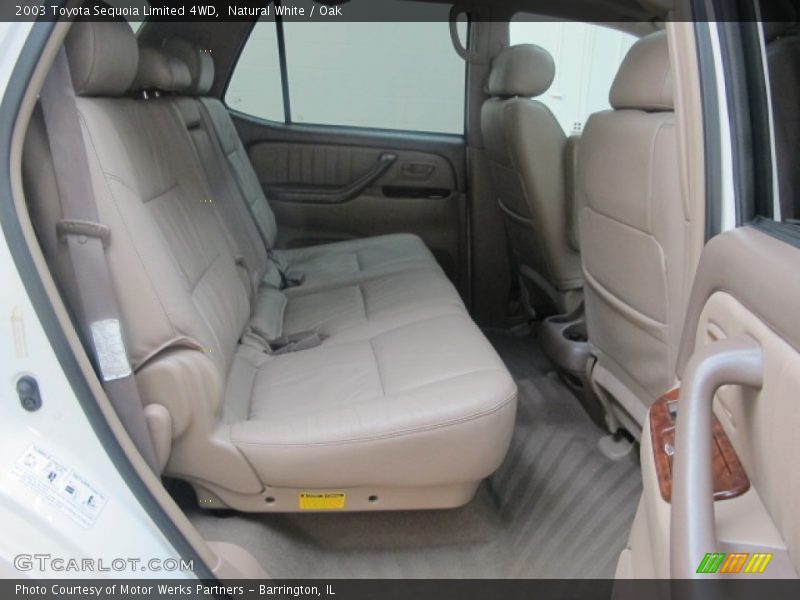 Natural White / Oak 2003 Toyota Sequoia Limited 4WD