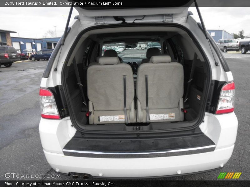 Oxford White / Medium Light Stone 2008 Ford Taurus X Limited