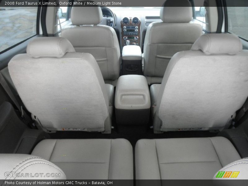 Oxford White / Medium Light Stone 2008 Ford Taurus X Limited