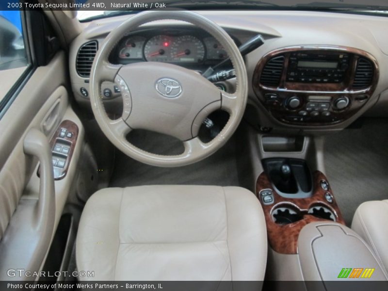 Natural White / Oak 2003 Toyota Sequoia Limited 4WD
