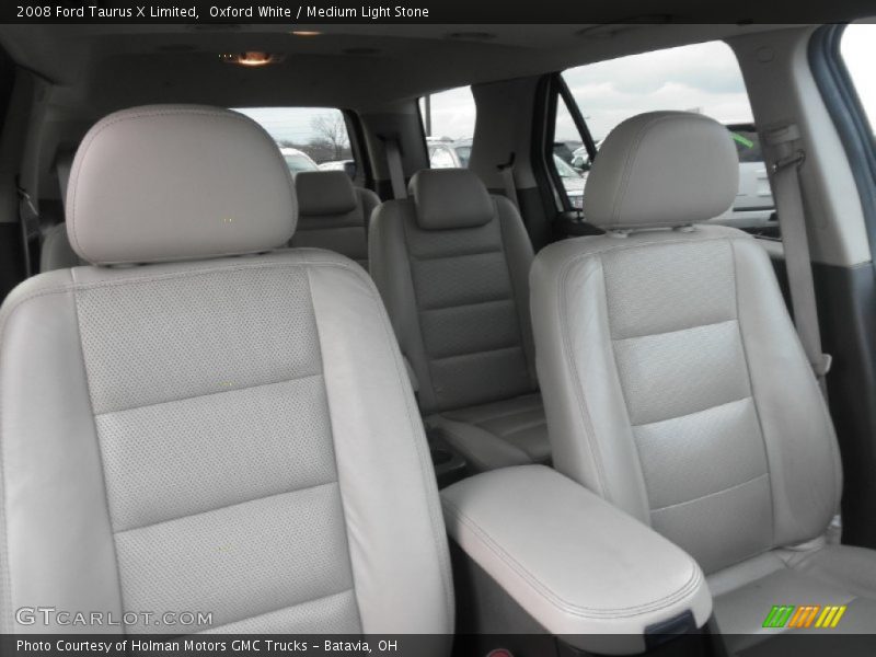 Oxford White / Medium Light Stone 2008 Ford Taurus X Limited