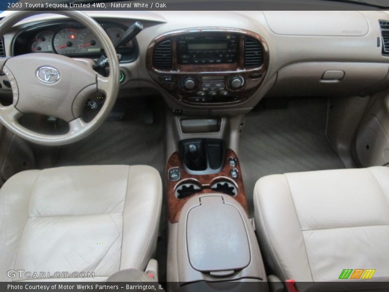 Natural White / Oak 2003 Toyota Sequoia Limited 4WD
