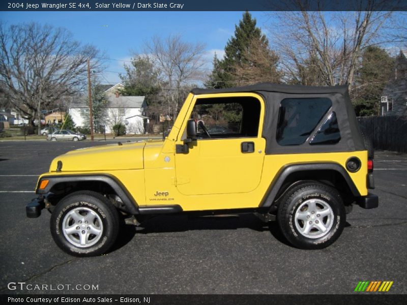  2004 Wrangler SE 4x4 Solar Yellow