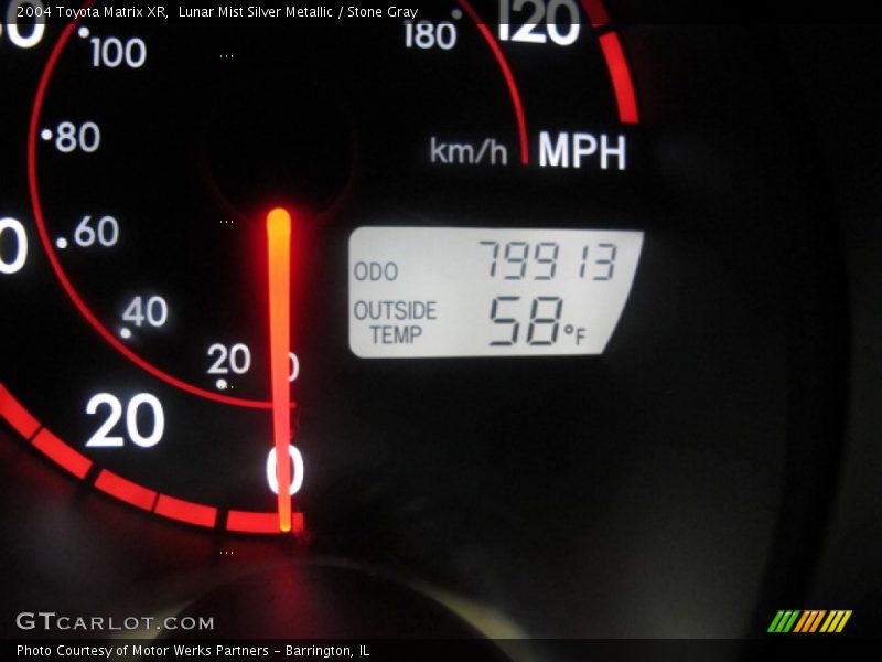 Lunar Mist Silver Metallic / Stone Gray 2004 Toyota Matrix XR