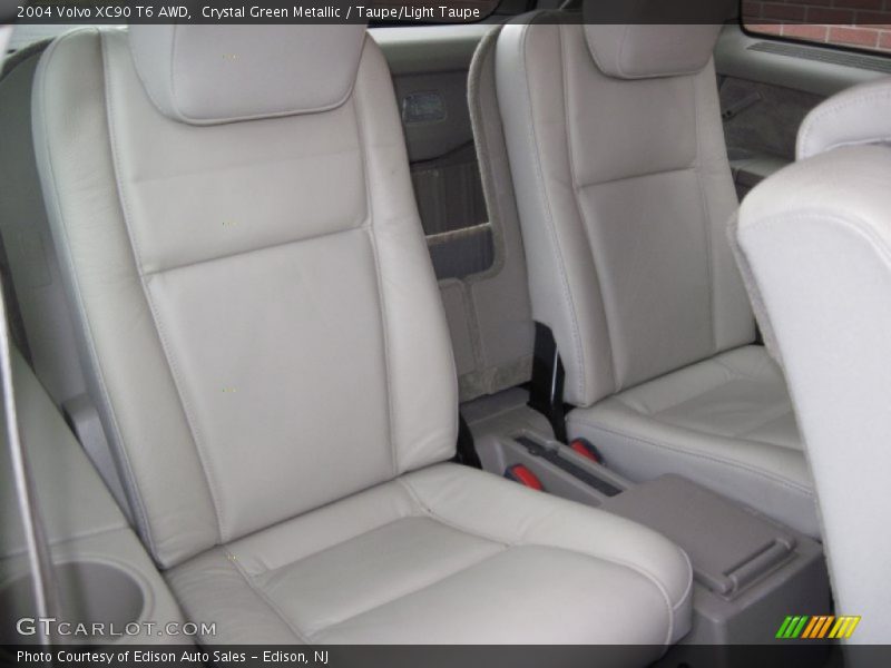 Crystal Green Metallic / Taupe/Light Taupe 2004 Volvo XC90 T6 AWD