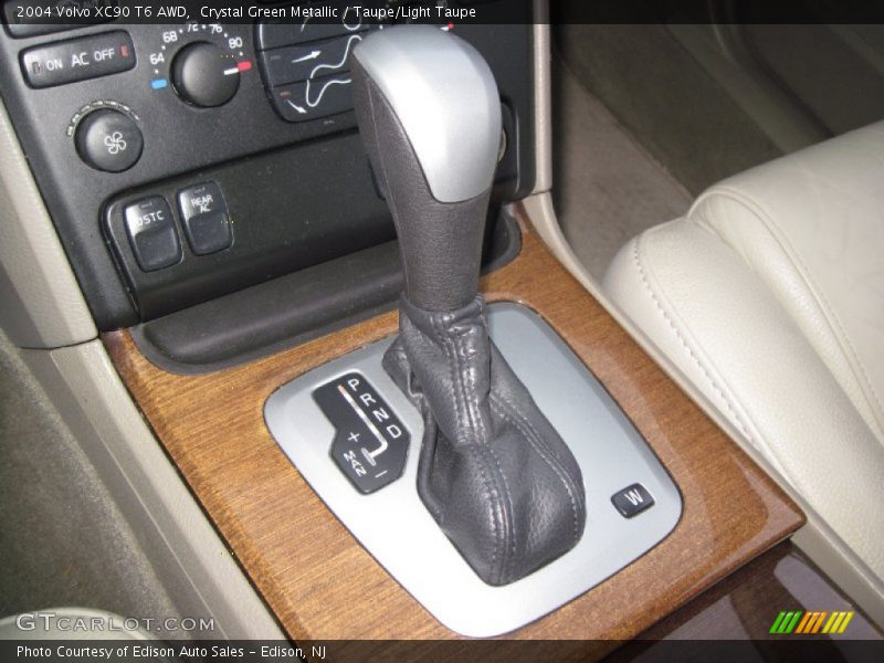 Crystal Green Metallic / Taupe/Light Taupe 2004 Volvo XC90 T6 AWD