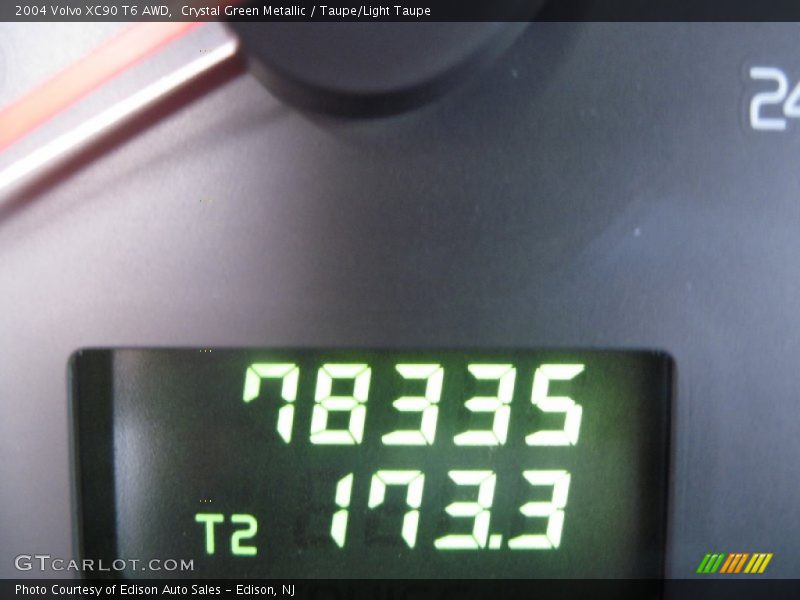 Crystal Green Metallic / Taupe/Light Taupe 2004 Volvo XC90 T6 AWD