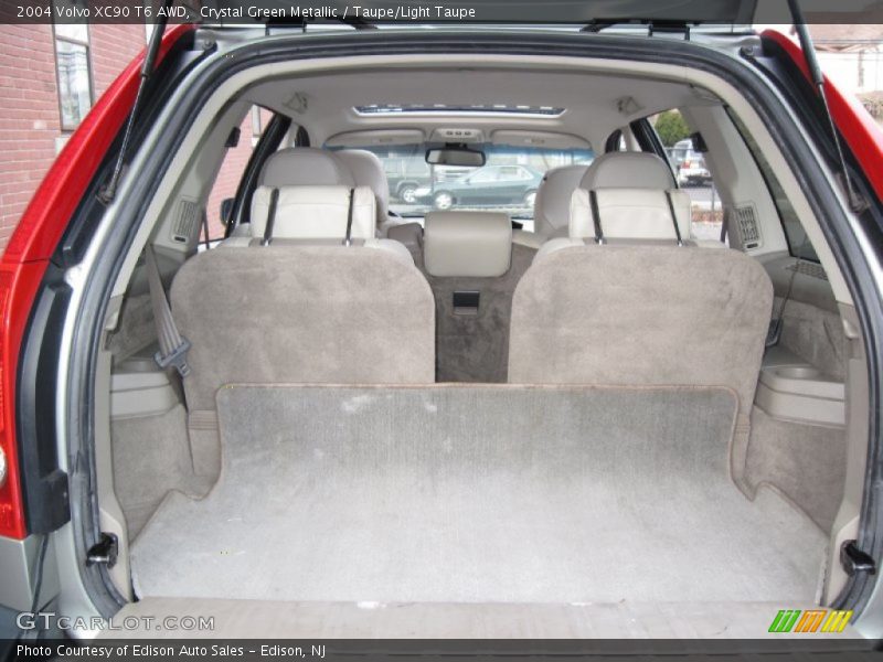Crystal Green Metallic / Taupe/Light Taupe 2004 Volvo XC90 T6 AWD