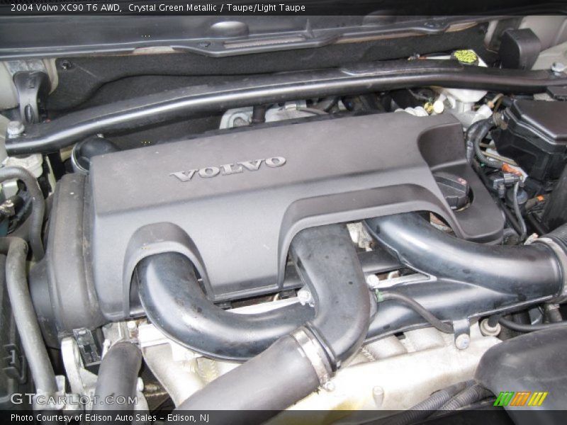 Crystal Green Metallic / Taupe/Light Taupe 2004 Volvo XC90 T6 AWD