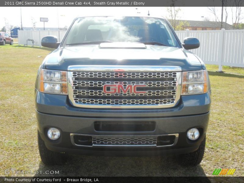 Stealth Gray Metallic / Ebony 2011 GMC Sierra 2500HD Denali Crew Cab 4x4