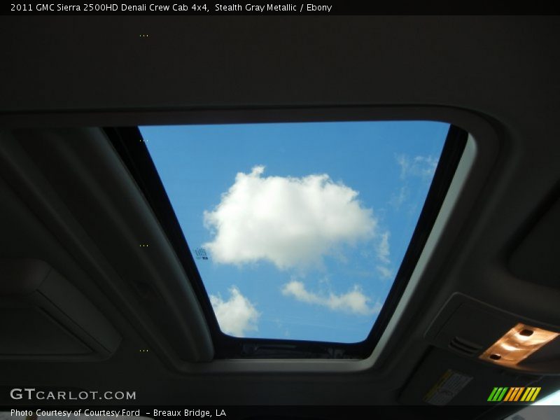 Stealth Gray Metallic / Ebony 2011 GMC Sierra 2500HD Denali Crew Cab 4x4