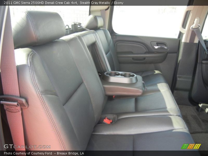 Stealth Gray Metallic / Ebony 2011 GMC Sierra 2500HD Denali Crew Cab 4x4
