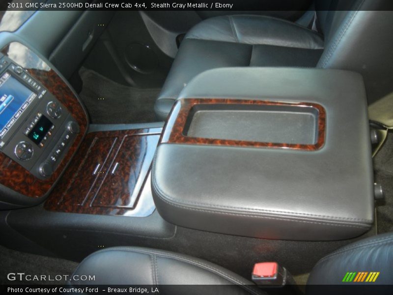 Stealth Gray Metallic / Ebony 2011 GMC Sierra 2500HD Denali Crew Cab 4x4