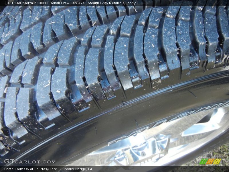 Stealth Gray Metallic / Ebony 2011 GMC Sierra 2500HD Denali Crew Cab 4x4