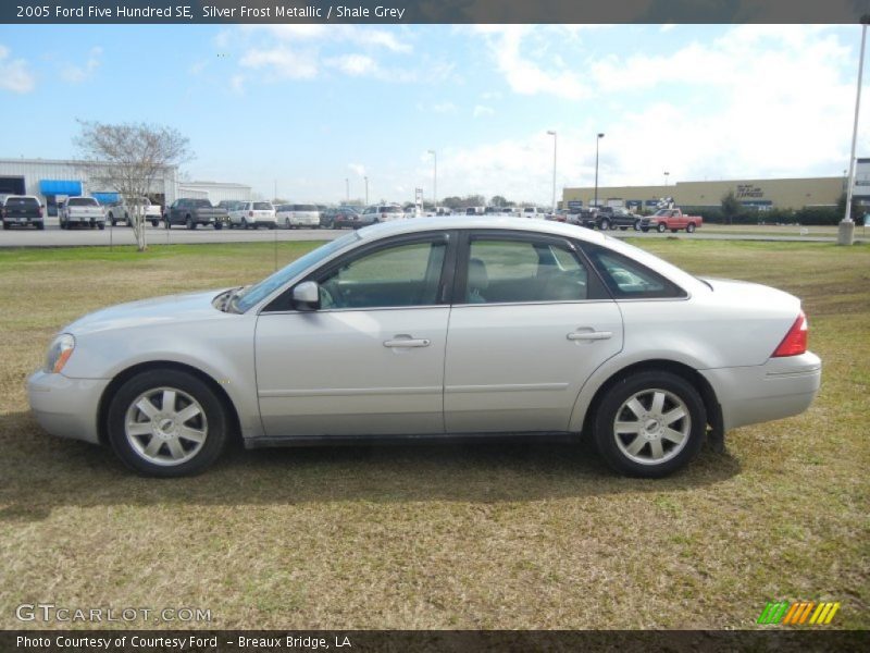 Silver Frost Metallic / Shale Grey 2005 Ford Five Hundred SE