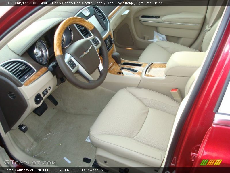  2012 300 C AWD Dark Frost Beige/Light Frost Beige Interior