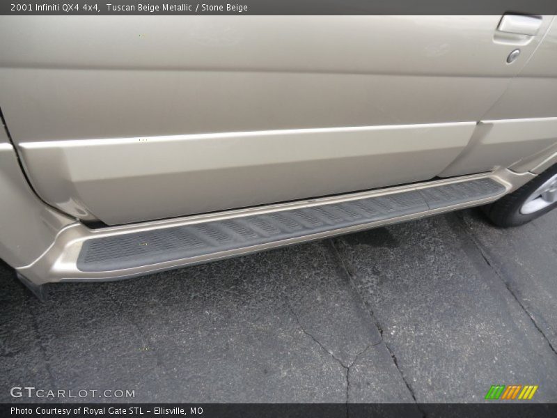 Tuscan Beige Metallic / Stone Beige 2001 Infiniti QX4 4x4