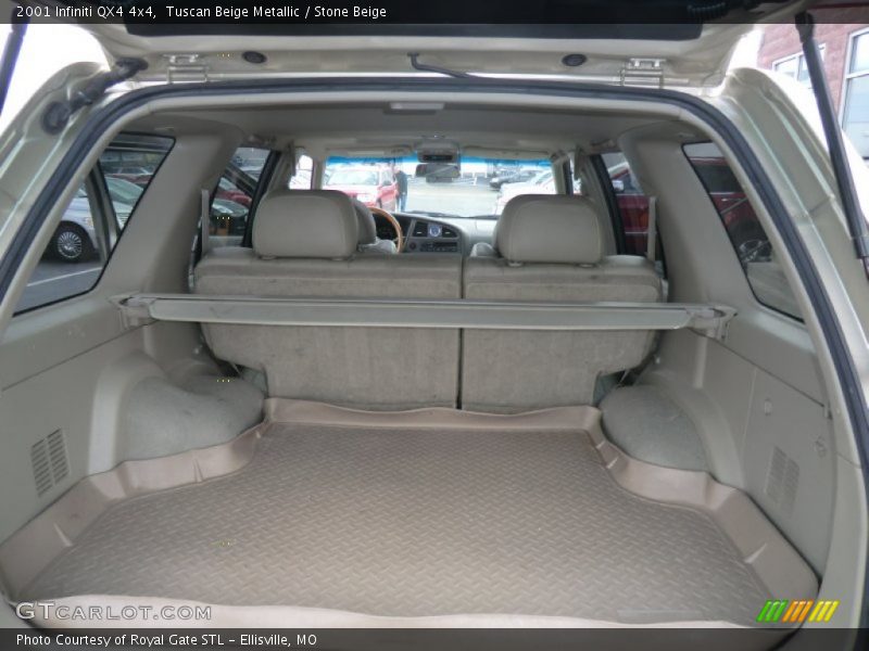 Tuscan Beige Metallic / Stone Beige 2001 Infiniti QX4 4x4