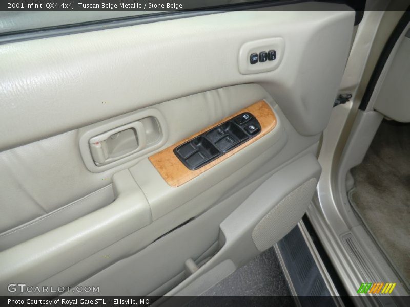 Tuscan Beige Metallic / Stone Beige 2001 Infiniti QX4 4x4
