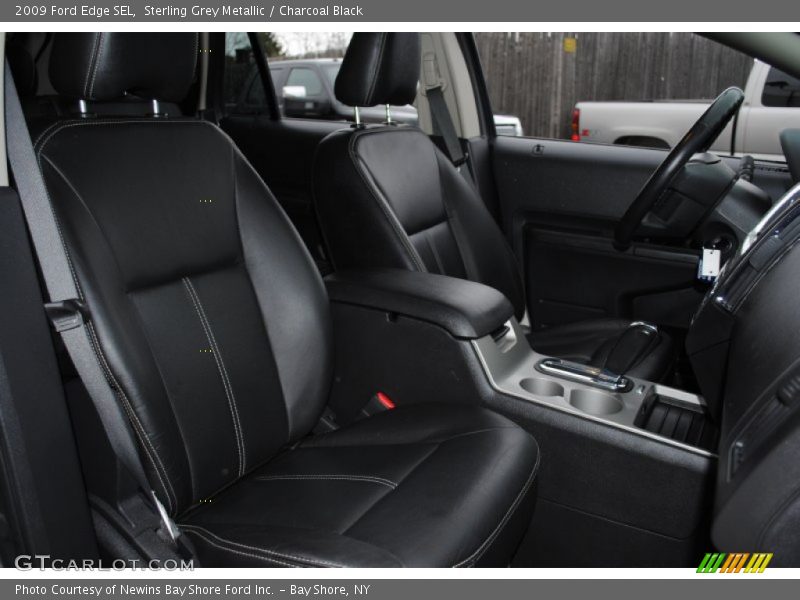 Sterling Grey Metallic / Charcoal Black 2009 Ford Edge SEL