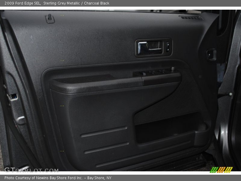 Sterling Grey Metallic / Charcoal Black 2009 Ford Edge SEL