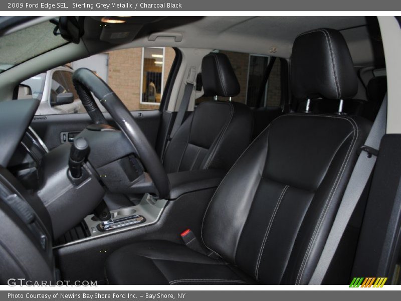 Sterling Grey Metallic / Charcoal Black 2009 Ford Edge SEL