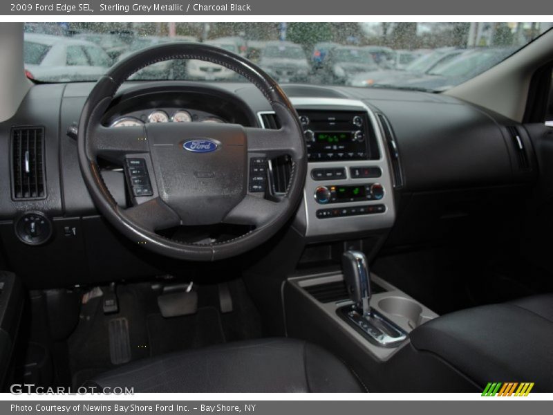 Sterling Grey Metallic / Charcoal Black 2009 Ford Edge SEL